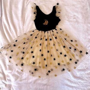 NWOT Handmade Embroidered Moonlight Fairy Toddler Dress Sz 2T